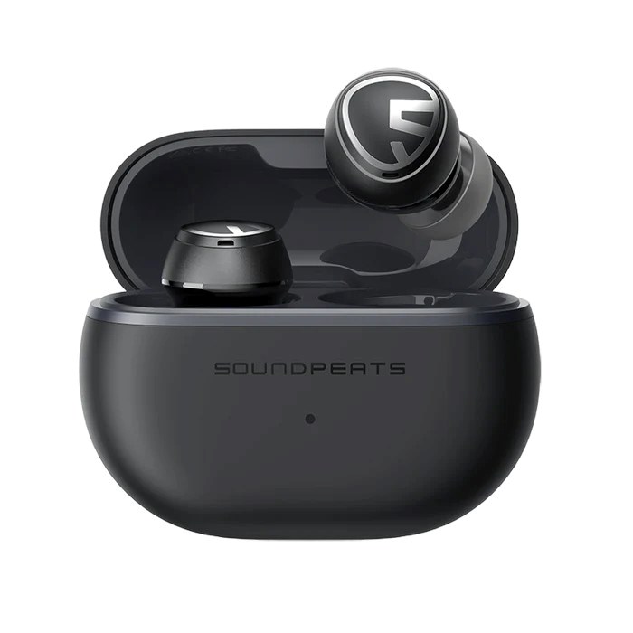 Безжични слушалки SoundPEATS Mini Pro, Bluetooth 5.2, 7 часа, црни