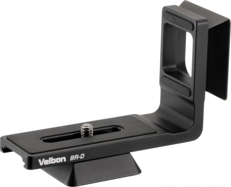 Mbajtëse L për kamerë Velbon BR-D, fileto 1/4", e zezë