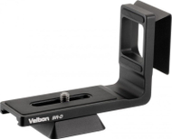 Mbajtëse L për kamerë Velbon BR-D, fileto 1/4", e zezë