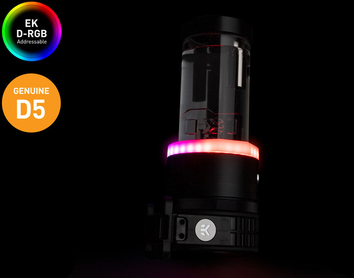 Aksesor për ftohës me ujë EK Water Blocks EK-Quantum Kinetic TBE 200, D5, PWM, D-RGB - Acetal
