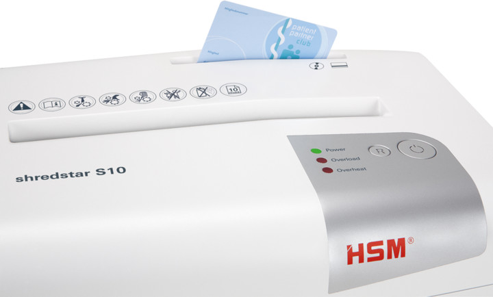 Grirëse për letra HSM ShredStar S10