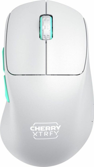 Maus gaming CHERRY XTRFY M64 Wireless, 53g, sensor Pixart 3395, i zezë