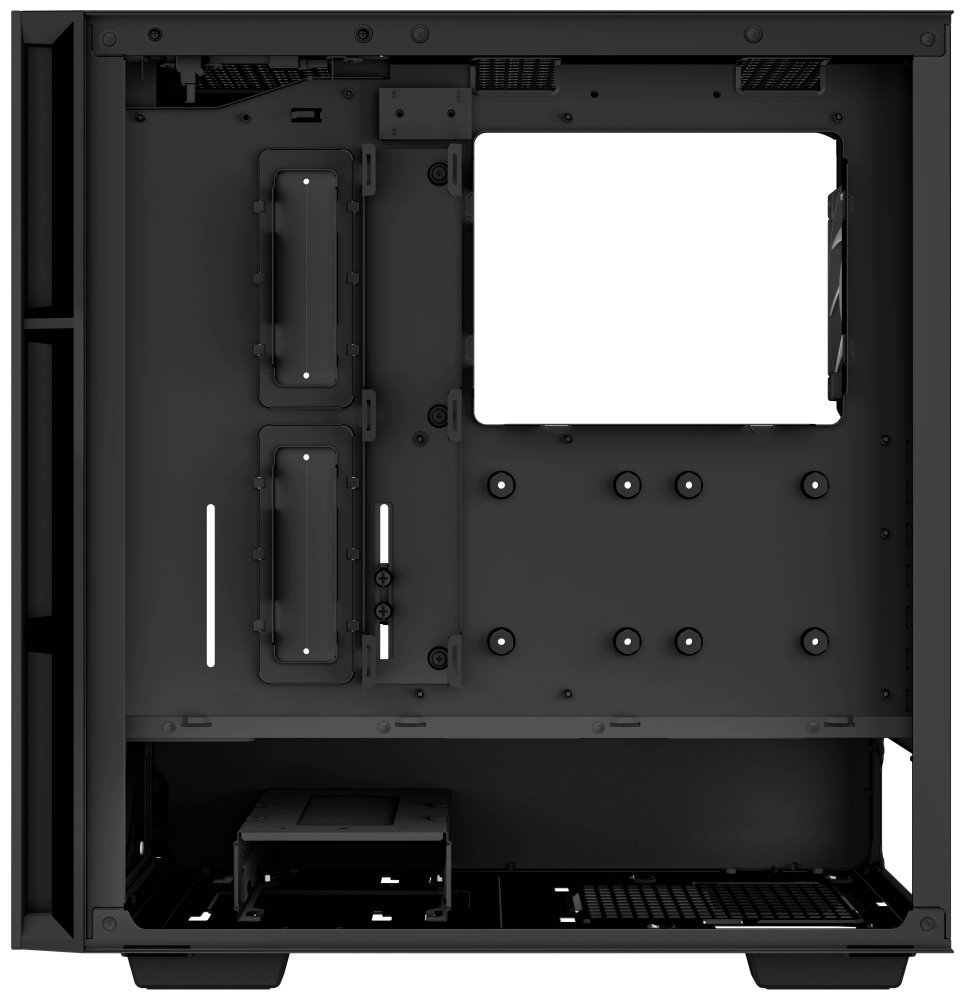 Kasë Deepcool CH560 Digital / MidT, e zezë
