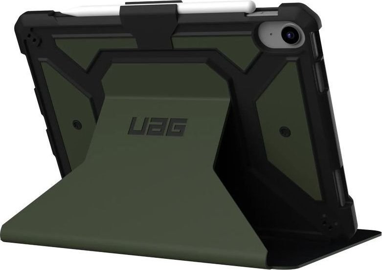 Mbulesë tablet UAG Metropolis SE për iPad 10 10.9" 2022, mbrojtje 360°, me qëndrues, e zezë