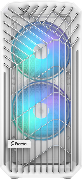 Kasë kompjuteri Fractal Design Torrent White RGB TG Clear Tint