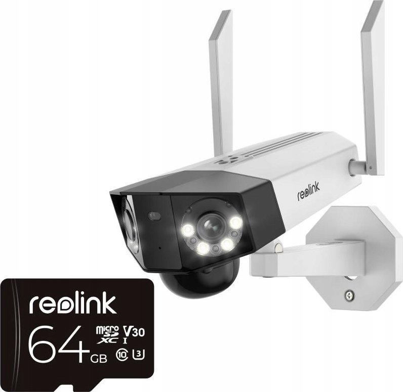 Kamerë sigurie Reolink Duo G750 LTE, 6MP, bateri, kartë 128GB
