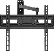 Mbajtëse murale TV KIVI MOTION-443A, 32-55", e rregullueshme, e zezë