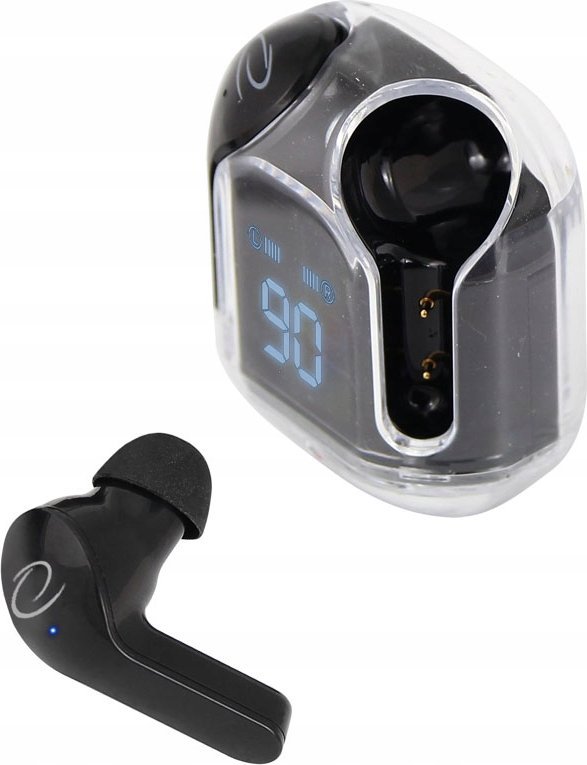 Kufje in ear Esperanza EH238K, Bluetooth 5.3, TWS, të zeza