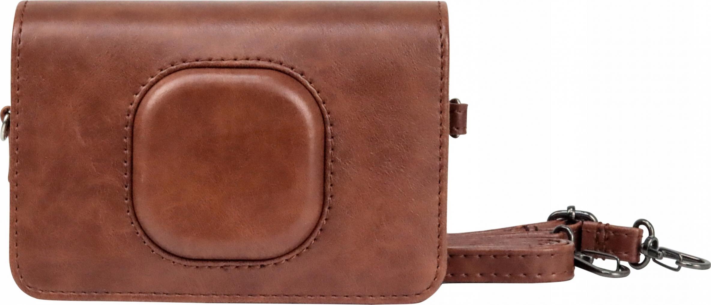 Mbulesë kamerë LoveInstant për Kodak Mini Shot Combo 2 C210, eko lëkurë, kafe