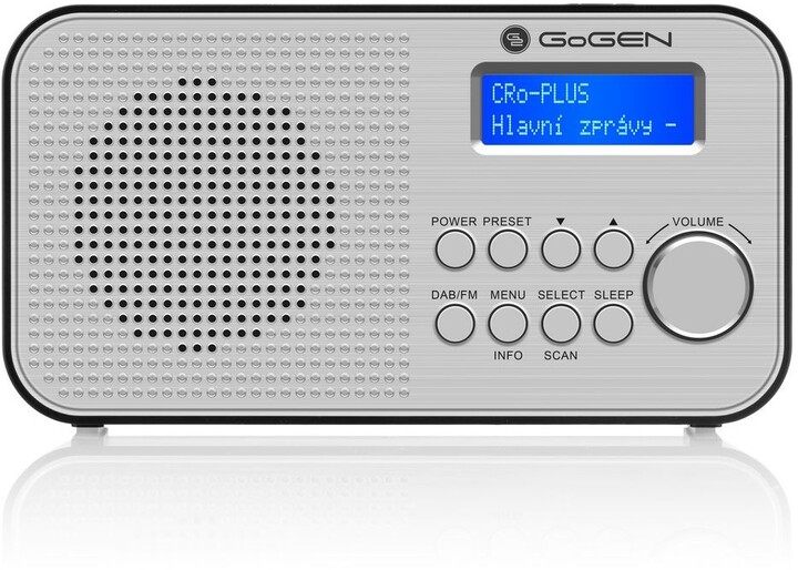 Radio GoGEN DAB 300 N, e argjendtë