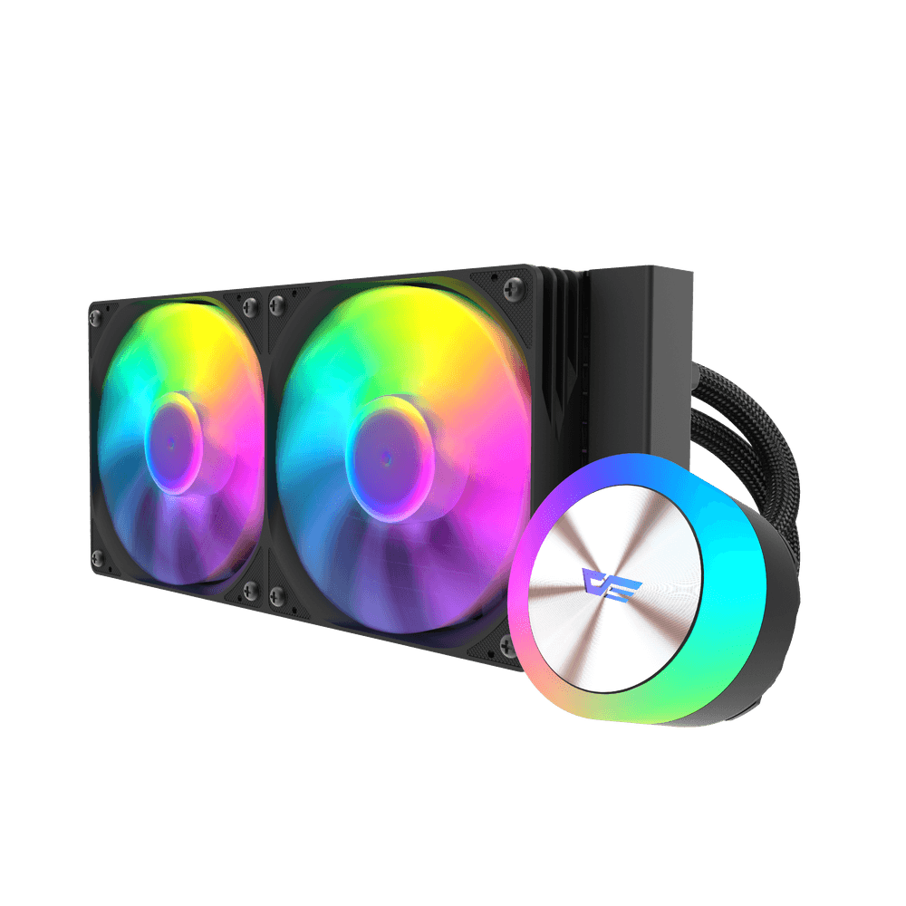 Ftohës Darkflash DG240 AIO Liquid Cooler, 240mm, i zi