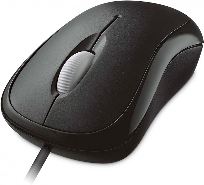 Mouse Microsoft Basic Optical 4YH-00007, me kabllo, i zi