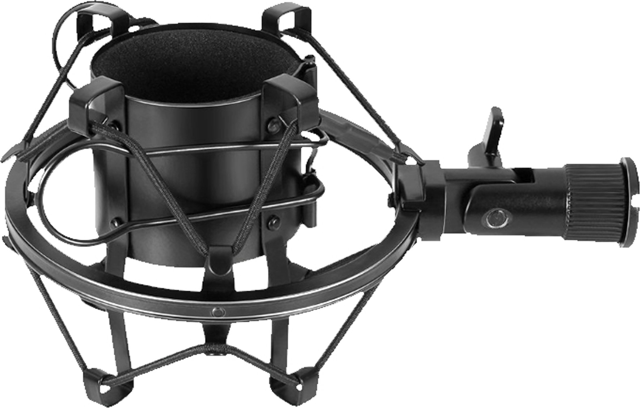 Држач за микрофон Varr Gaming Shockproof Basket, дијаметар 45-50mm, монтирање навој 5/8\", црн