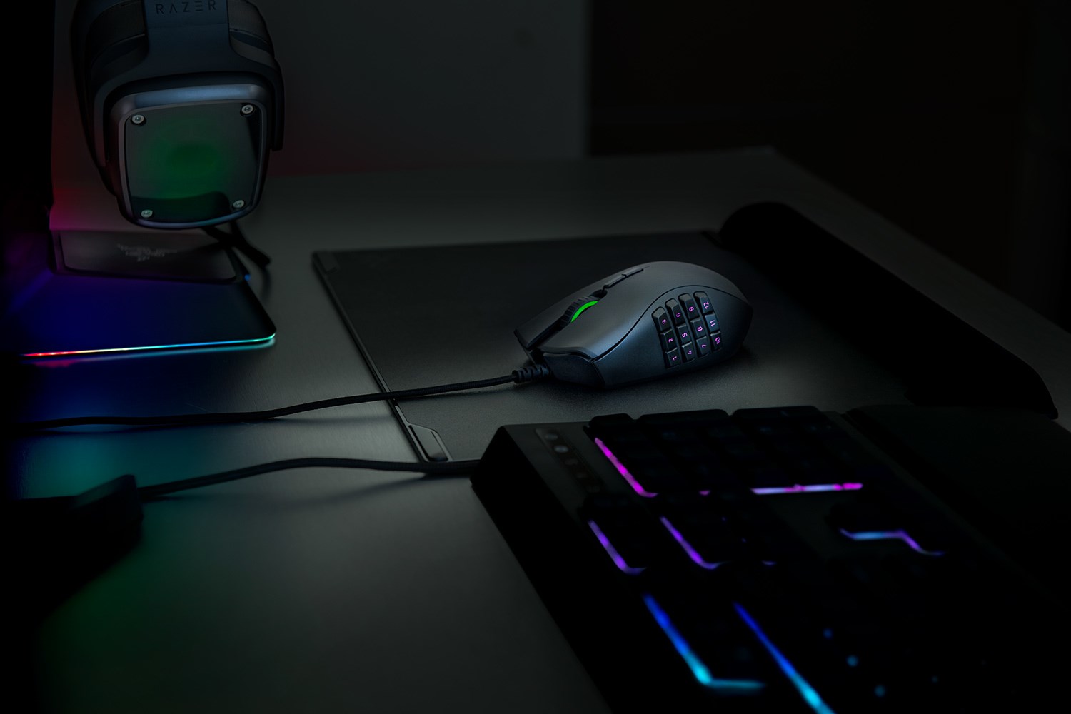 Maus Razer Naga Trinity, 16000 DPI, USB, i zi