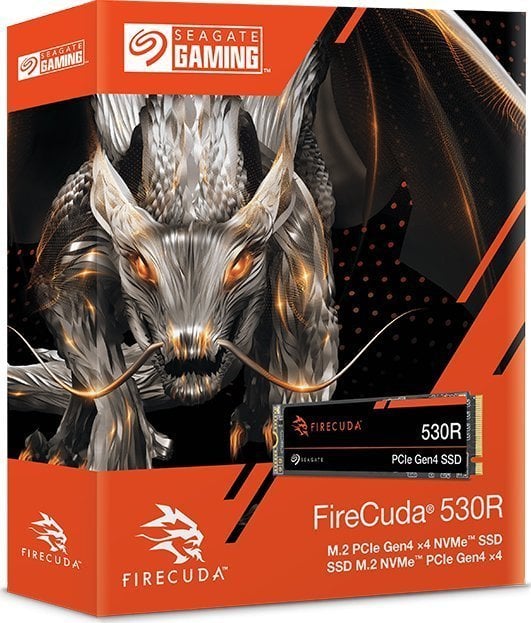 SSD M.2 Seagate FireCuda 530R, 4TB, PCIe 4.0 NVMe, 3D TLC