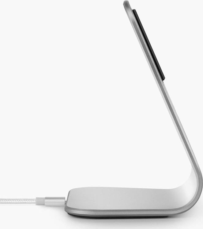 Karikues wireless XVIDA Desk Stand, 7.5W, për telefona Qi, gri