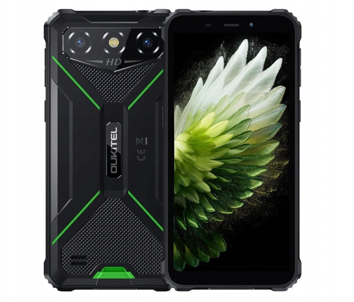 Telefoni Oukitel G3, 4GB 128GB, 6300mAh, 6", jeshil