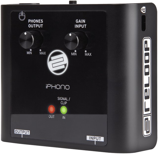 Ndërfaqe audio Reloop iPhono 2, phono line, USB, portativ