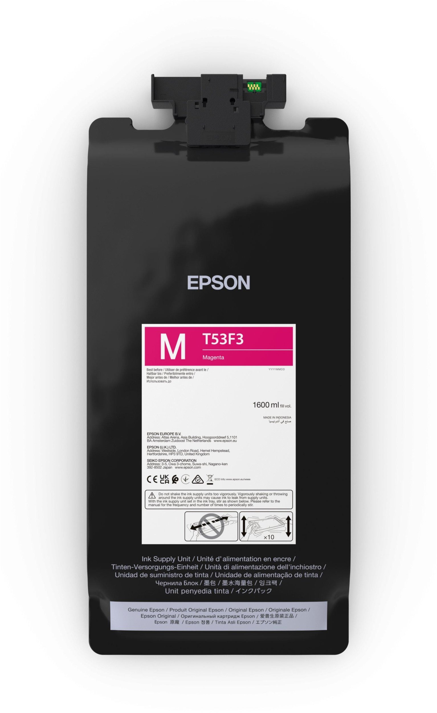 Patronë boje Epson C13T53F30N, magenta, origjinal