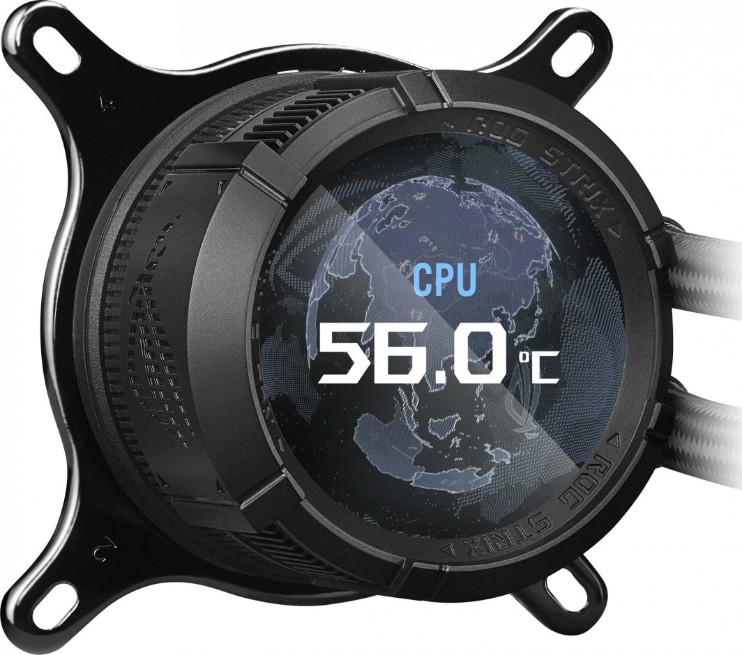 Ftohës Asus ROG Strix LC III 360 ARGB LCD (90RC00W1-M0UAY0), i zi