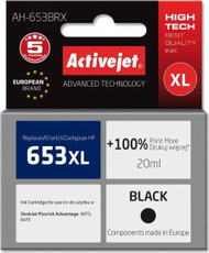 Katrushë boje Activejet AH-653BRX, zëvendësuese për HP 653XL, 720 faqe, e zezë
