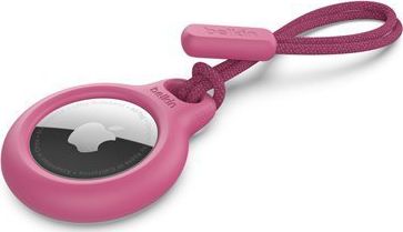 Држач Belkin Secure Holder Strap, за AirTag, со ремен, розова