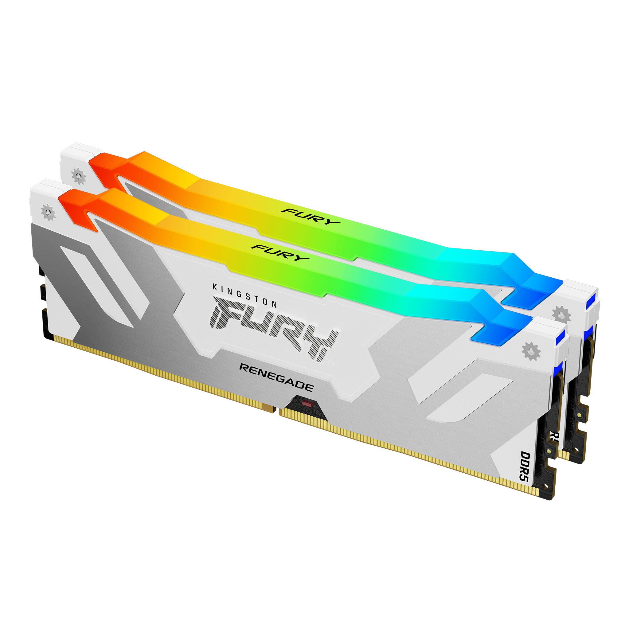 RAM desktop Kingston Fury Renegade KF560C32RWAK2-64, 64GB DDR5, 6000MHz, me ndriçim RGB