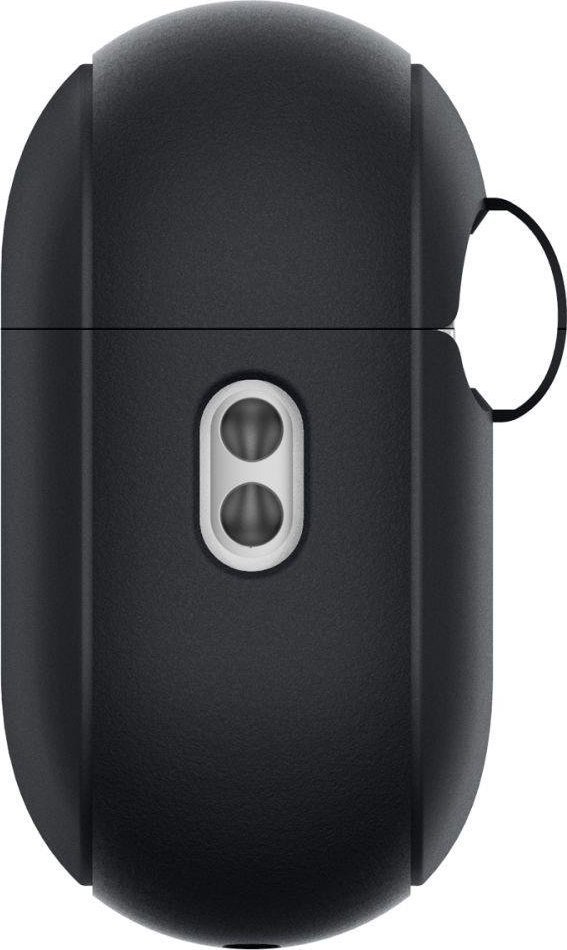 Kuti mbrojtëse Spigen Silicone Fit Strap, për AirPods Pro 1 2, silikoni, e zezë