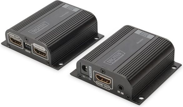 Sistem transmetimi AV Digitus DS-55100-1, HDMI Extender 50 m, Full HD 1080p, i zi