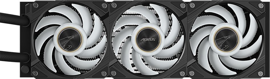 Ftohës uji për procesor Gigabyte Aorus WaterForce X II 360, 360mm, ekran LCD, ARGB