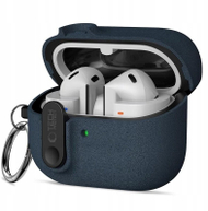 Kutí mbrojtëse Tech-Protect Slim Hook për Samsung Galaxy Buds 3 3 FE 3 Pro, TPU dhe polikarbonat, blu e errët