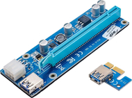 Riser PCI Express Akyga AK-CA-6, USB 3.0, 6-pin SATA, i zi