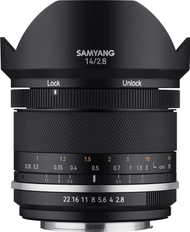 Објектив Samyang Canon EF 14mm F2.8 MF MK2, ултра широк агол, за full frame, црн