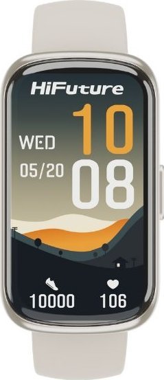 Orë inteligjente HiFuture EVO2, 1.47" IPS, thirrje me Bluetooth, bezhë