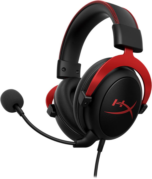 [OUTLET] Kufje me mikrofon HyperX Kingston Cloud II, USB, tё kuqe