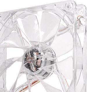 Ftohës Thermaltake Pure LED, 120 mm, i kuq