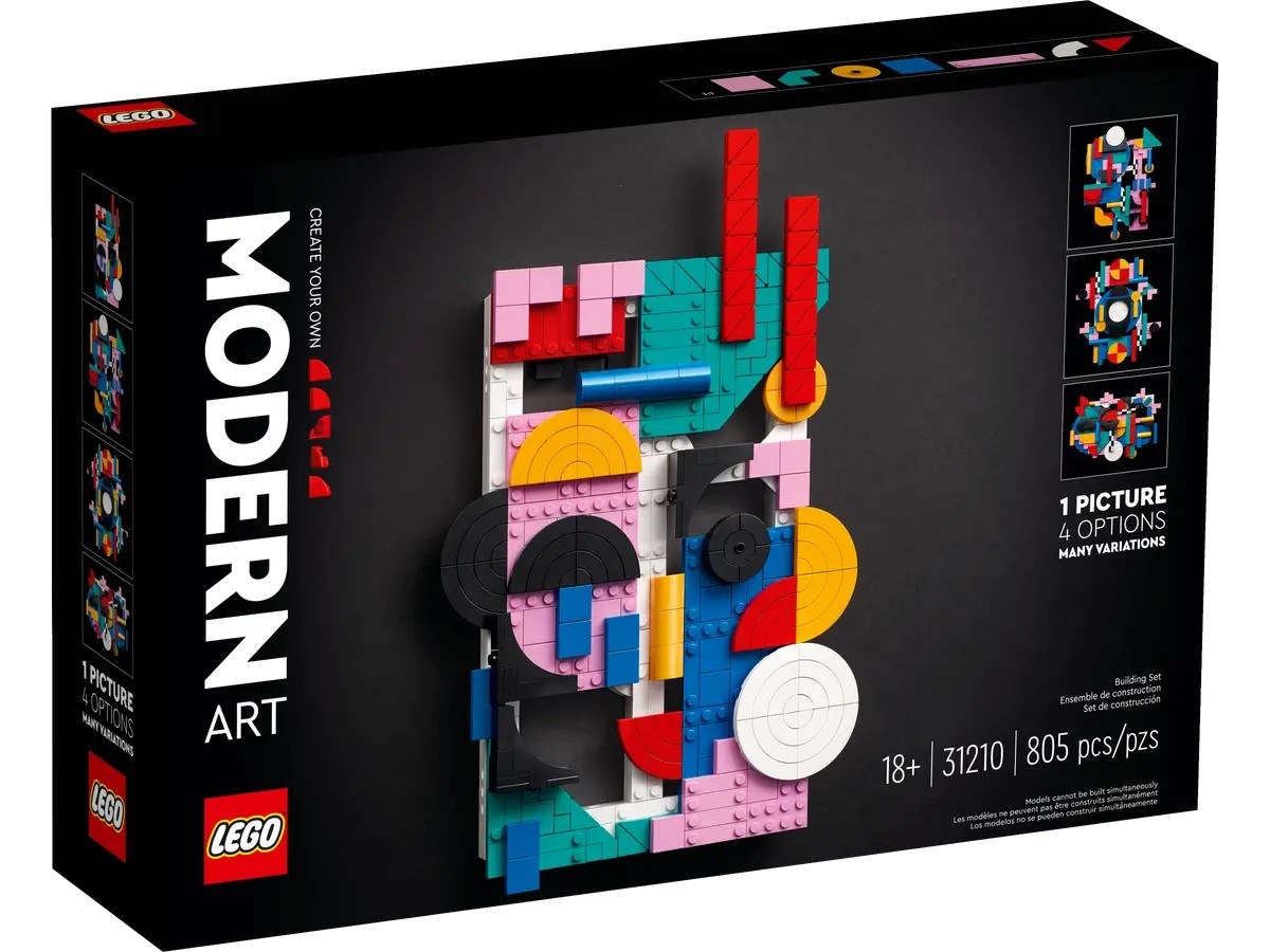 Set LEGO® Art 31210 Modern, 805 pjesë