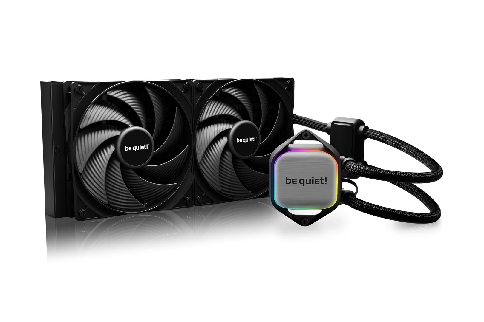 Ftohës me ujë Be quiet! Pure Loop 2, 14 cm, i zi