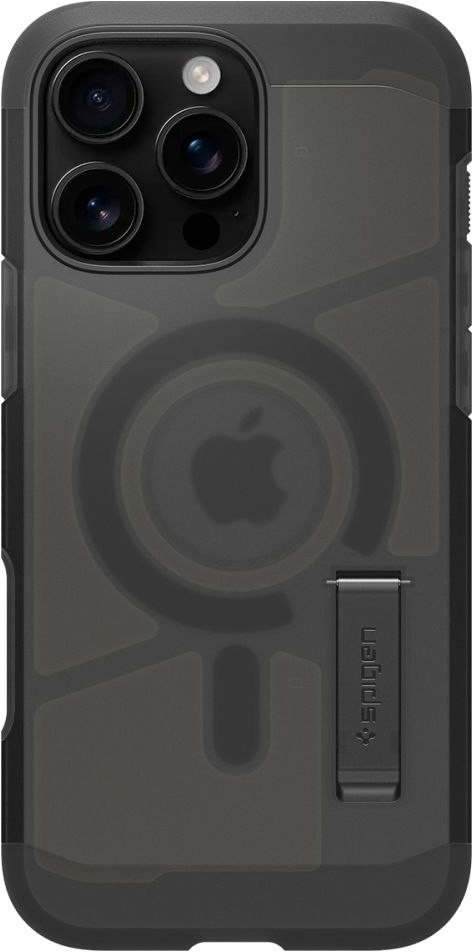 Маска за телефон Spigen Tough Armor T MagSafe, за iPhone 16 Pro, Frost Black