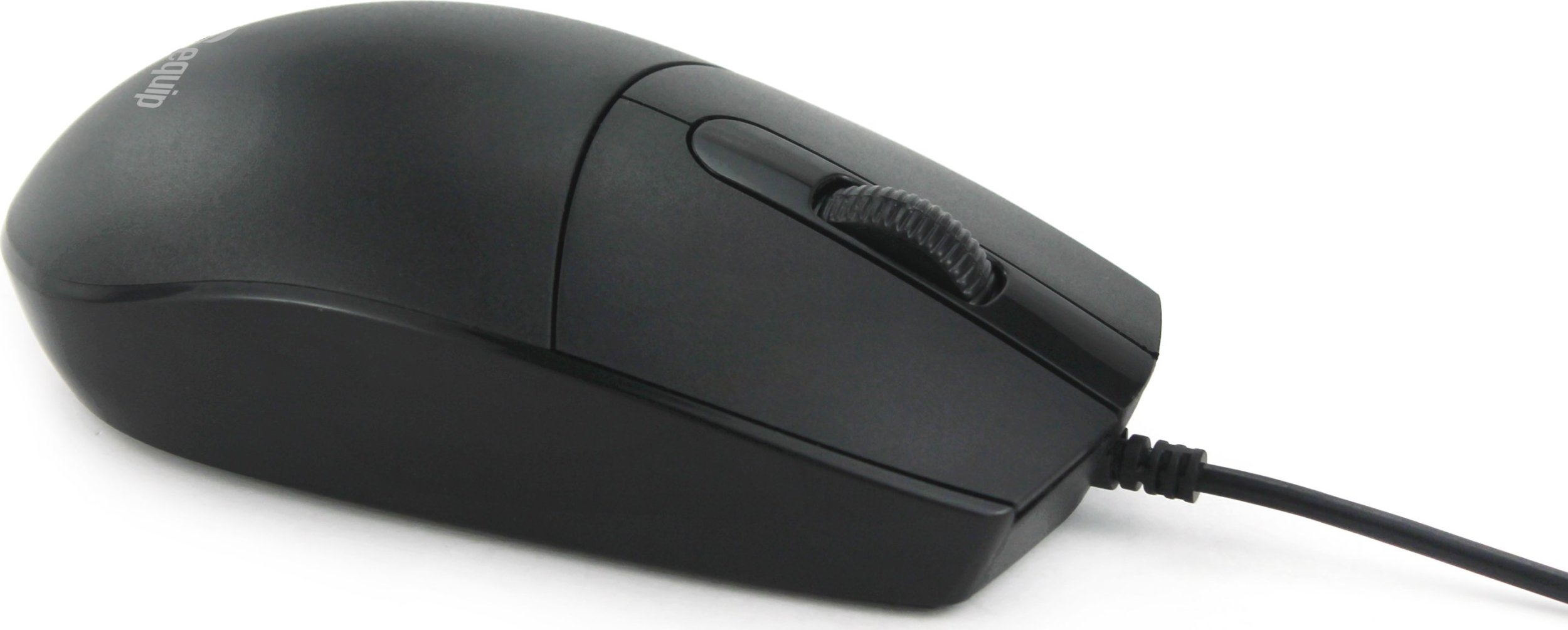 Maush optik Equip 15M, USB A, Silent Click, për dorën e majtë, i zi