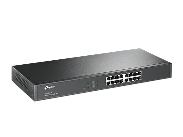 Switch rrjeti TP-Link TL-SG1016, 16 porta, Gigabit, i zi