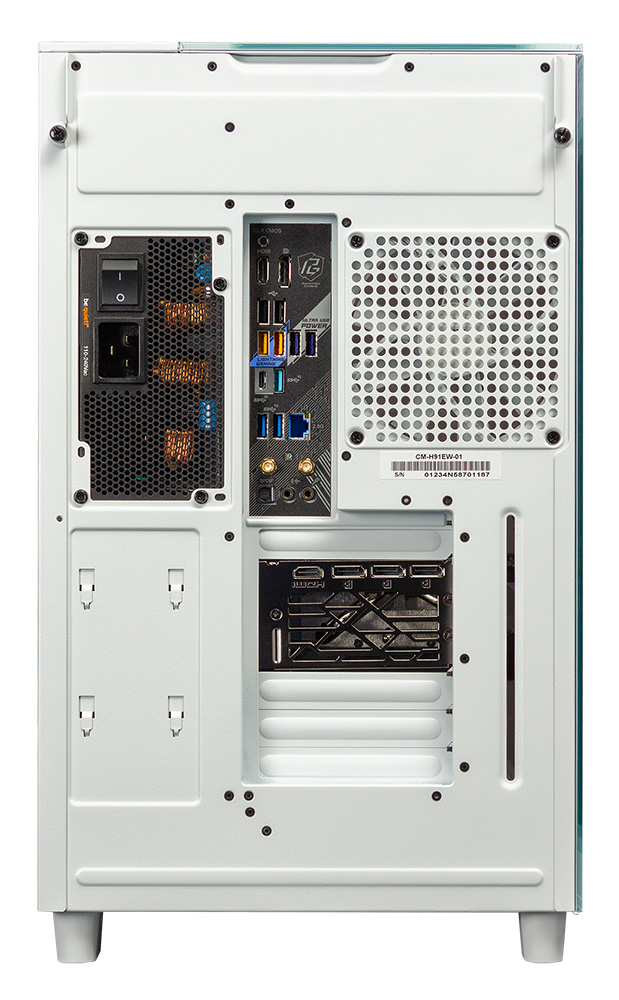 Kompjuter desktop HAL3000 Herní sestava MČR 2024, Intel Core i9-14900KF, 64GB RAM, 4TB SSD, RTX 4090, i bardhë