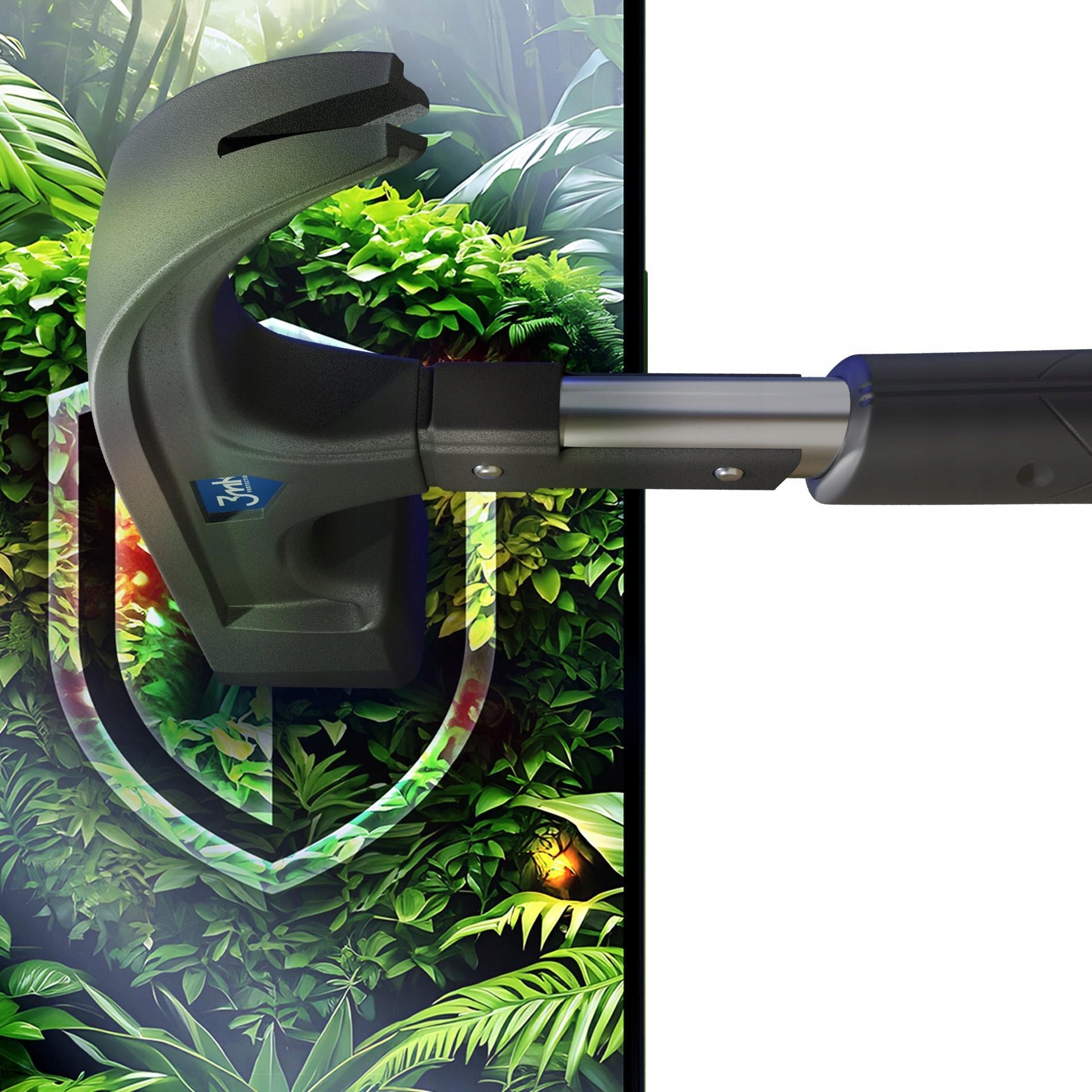 Xham mbrojtës 3MK HardGlass Max Eco për iPhone 15 Pro Max, 9H, transparents