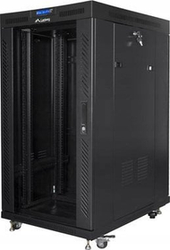 Kabinet rack LANBERG FF01-8022-12BL, 22U, 1000mm, i zi