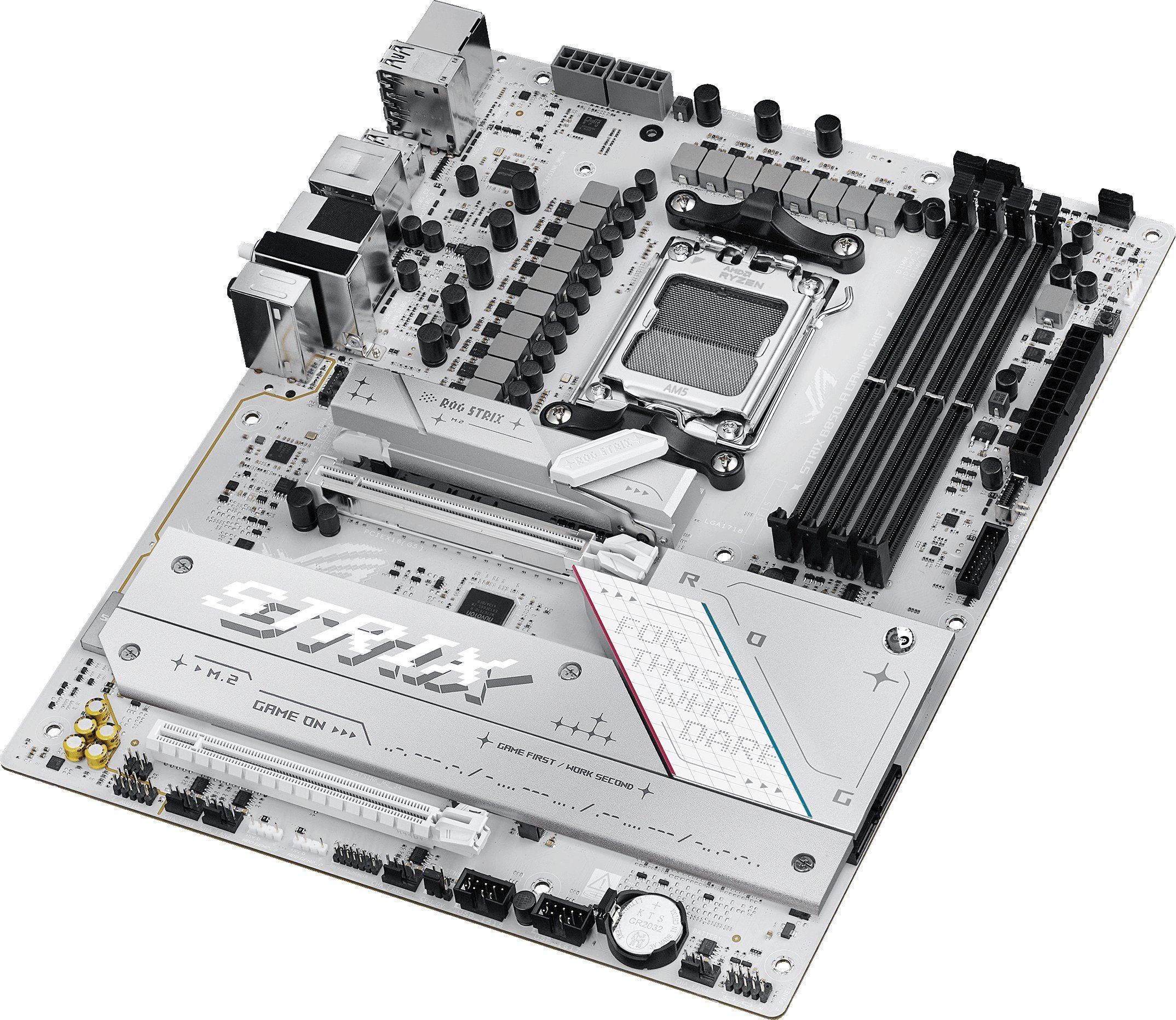 Pllakë amë ASUS ROG Strix B850-A Gaming WiFi, ATX, AMD AM5, WiFi 7, e bardhë