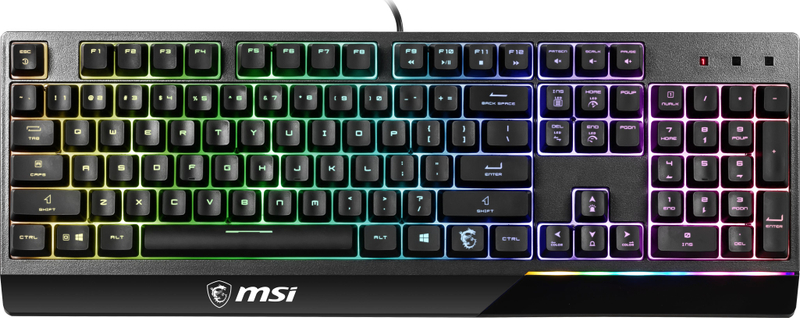 Tastierë gaming MSI Vigor GK30, US, e zezë
