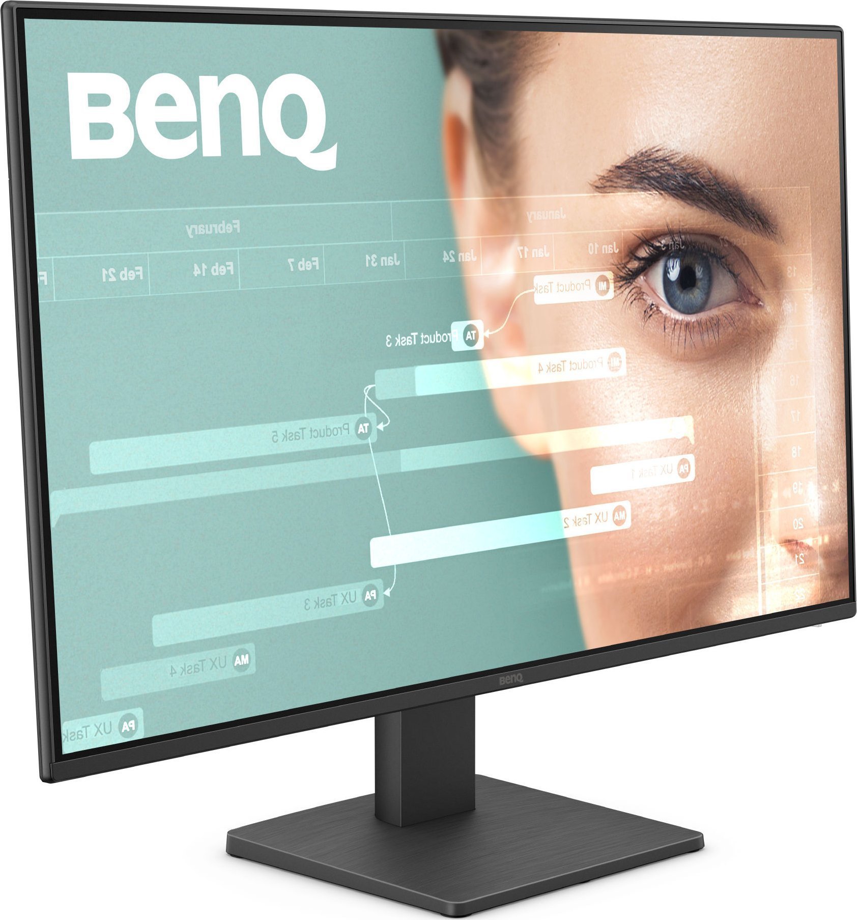 Monitor BenQ GW2491, 23.8", Full HD 100Hz, i zi