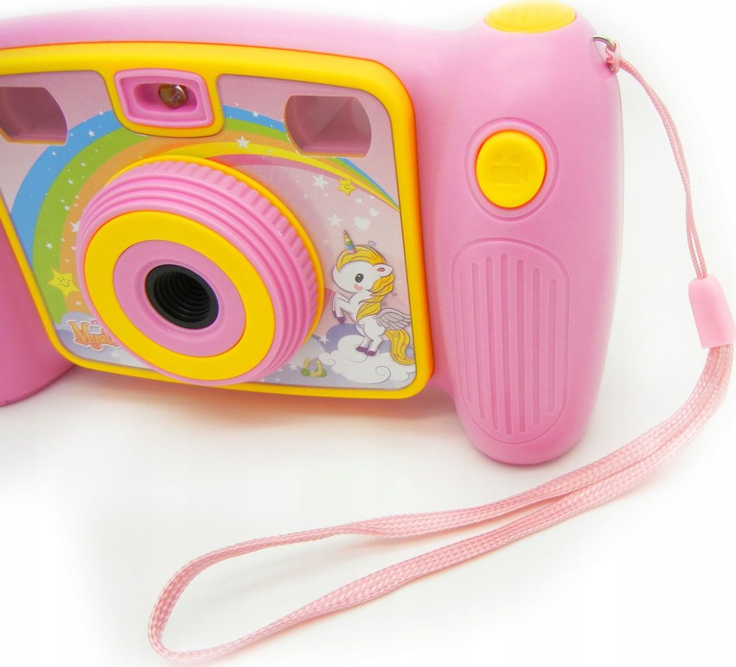 Aparat fotografik për fëmijë EasyPix KiddyPix Mystery, Full HD, ekran 2", rozë