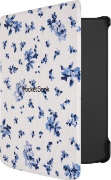 Kopertinë për lexues elektronik PocketBook Verse Verse Pro Verse Pro Color, shell cover, dizajn me lule, shumëngjyrëshe