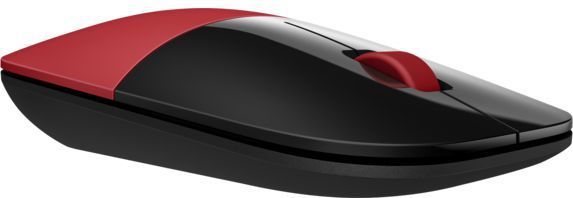 Maus HP Z3700, wireless, USB, i zi dhe i kuq